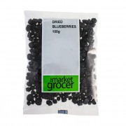 	 The Market Grocer Dried Blueberry Whole 250g