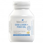 Bio Island Cod Liver + Fish Oil Cap X 90